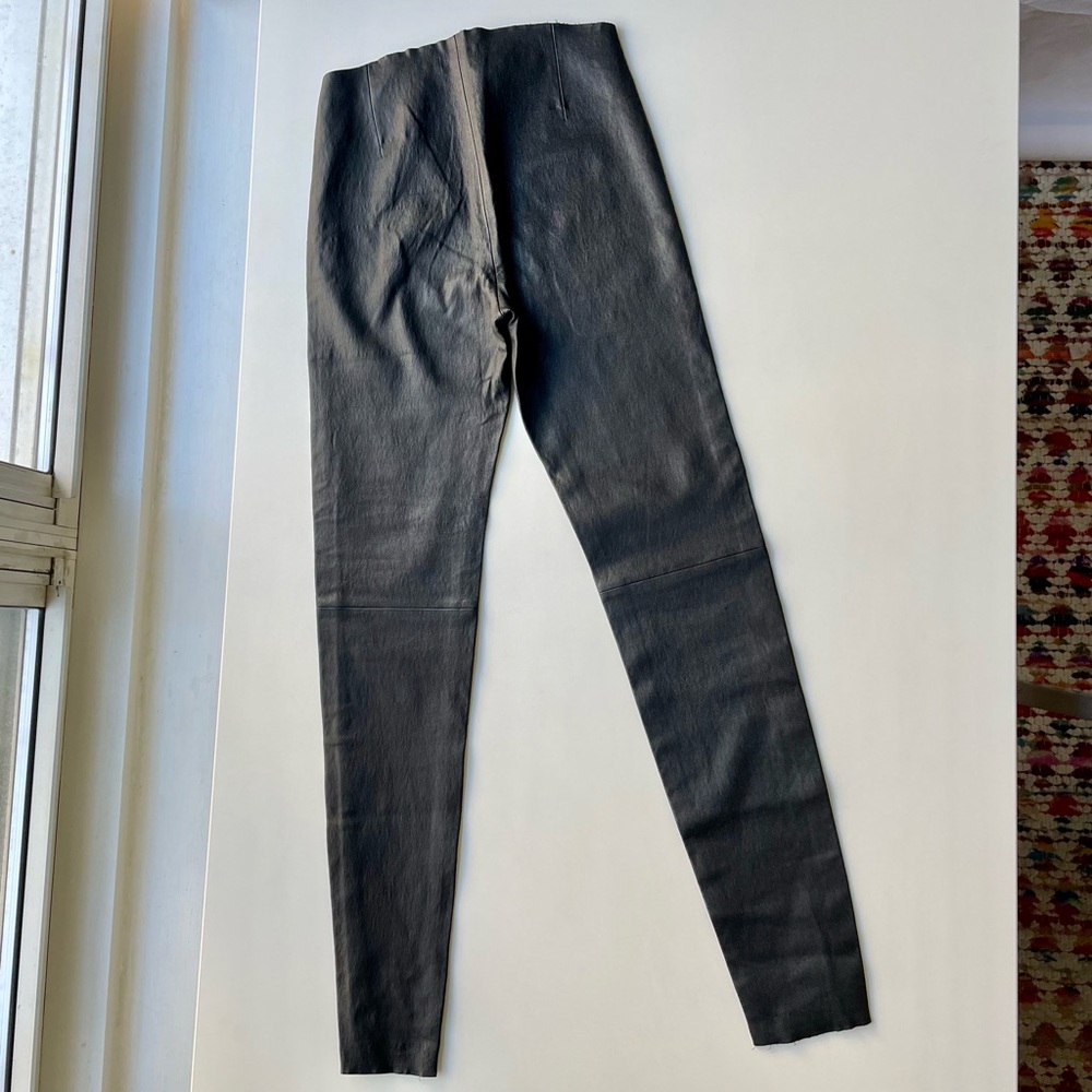 COS / Leather Leggings - Picture 3 of 14